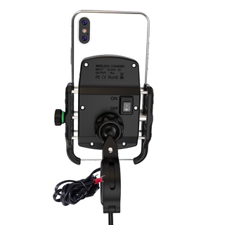 Kewig M9- Kẹp sạc điện thoại không dây- oto, xe máy, xe đạp dành cho điện thoại Iphone, Samsung, Huawei