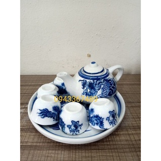 Bộ ấm chén mini sứ Bát Tràng