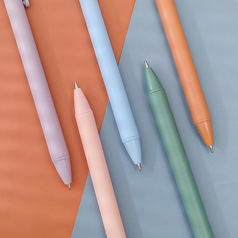 Bút Bi Bấm Mực Đen Ngòi 0.5mm Cho Học Sinh/Văn Phòng