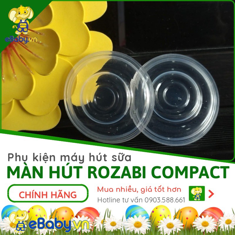 Máy hút sữa điện đôi 9 cấp độ Rozabi Compact