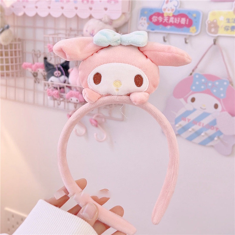 Băng Đô Hình Búp Bê Nhồi Bông Dễ Thương Cho Nữ