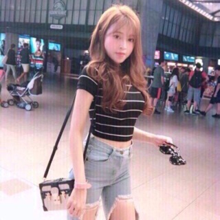 CropTop Sọc Siêu Hot