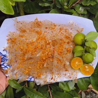 BÁNH TRÁNG HÀNH PHI- TỎI SATE TẮC