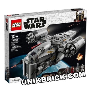 [CÓ HÀNG] Lego UNIK BRICK Star Wars 75292 The Razor Crest trong Chiến tranh giữa các vì sao chính hãng (như hình).
