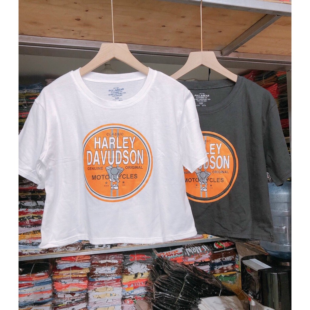 Áo thun croptop + Ảnh thật