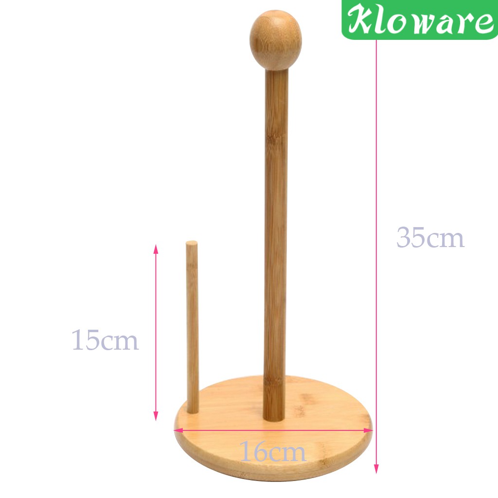Giá Đỡ Cuộn Giấy Vệ Sinh Bằng Gỗ Tre Tiện Lợi Dành Cho Phòng Tắm