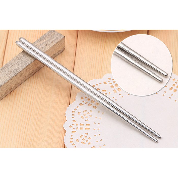 Bộ Thìa Đũa Inox Loại 1 Mẫu Hoạt Hình Cho Bé (Có Hộp Đáng Yêu)