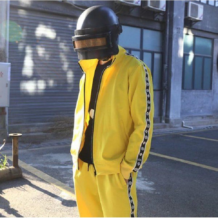 [TẶNG MŨ 3 ] COSPLAY PUBG BỘ ĐỒ VÀNG|PUBG TRACK SUIT BANANA CHẤT NỈ ĐẸP | BigBuy360 - bigbuy360.vn