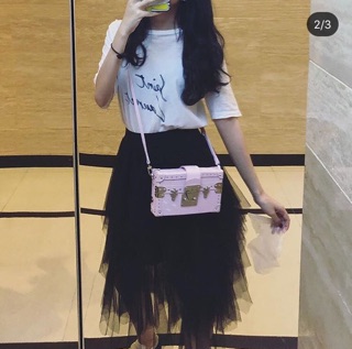 TULLE SPLITED / CHÂN VÁY XOÈ CÔNG CHÚA