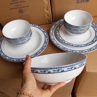 Set 2 bộ bàn ăn Minh Long cao cấp