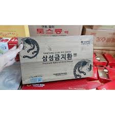 SAMSUNG GUM JEE HWAN Hàn Quốc hộp gỗ 60 viên 5.0