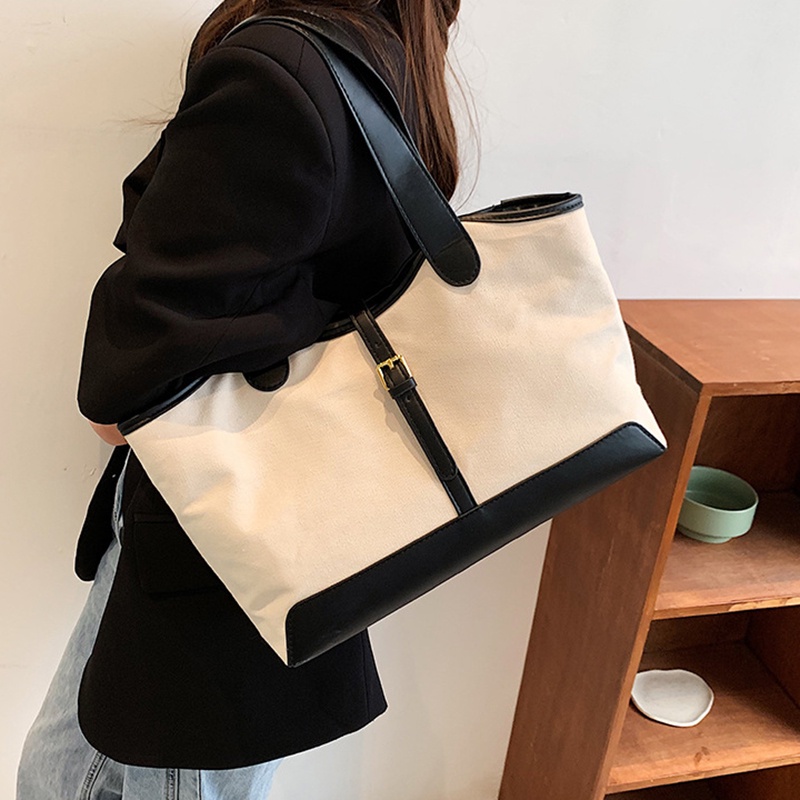 Túi canvas Sức Chứa Lớn Dễ Phối Đồ Thời Trang Cho Nữ