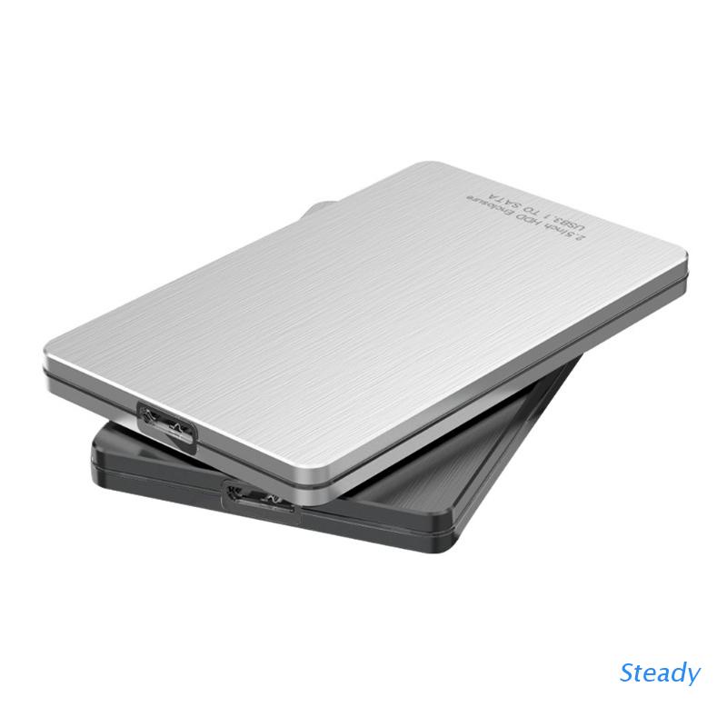 Hộp Đựng Ổ Cứng Hdd 7mm 2.5 "Sata Ssd Bằng Hợp Kim Nhôm Tốc Độ Cao Usb C 3.0