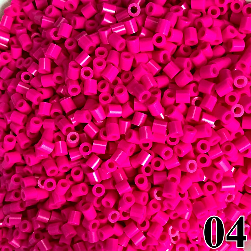 [Bảng màu 3] 1000 Hạt Perler beads 5MM - Hạt nhựa đồ chơi 5mm , Hama Beads, Tranh Pixel