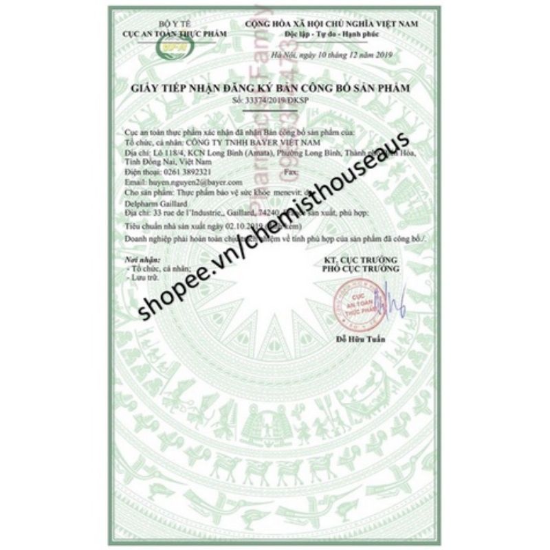 Menevit 90 viên giúp cải thiện và nâng cao chất lượng tinh trùng - hàng Úc chính hãng
