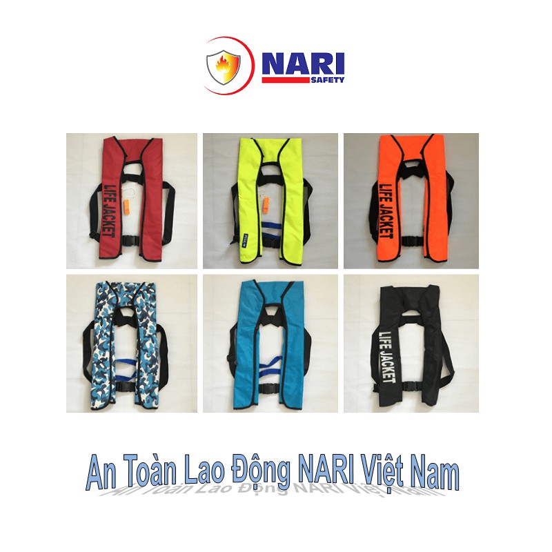 ÁO PHAO TỰ THỔI CỨU HỘ - ÁO PHAO TỰ THỔI - LIFE JACKET