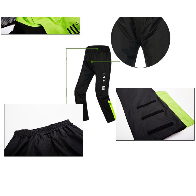 Áo mưa cao cấp  Pole racing