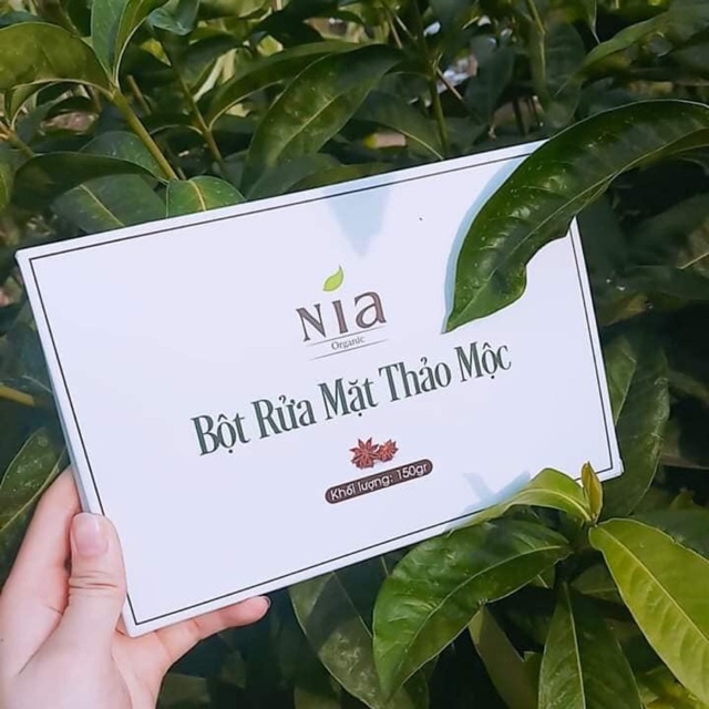 bột rữa mặt Nia Organic size nhỏ