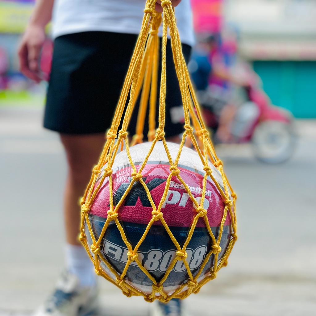 Lưới Đựng Banh Bóng Rổ, Bóng Đá - Rainbushop