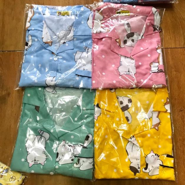 Pijama ngắn BIGSIZE -hình thật - inbox gửi mẫu mới nhất(có size lớn)  ྆ ྇