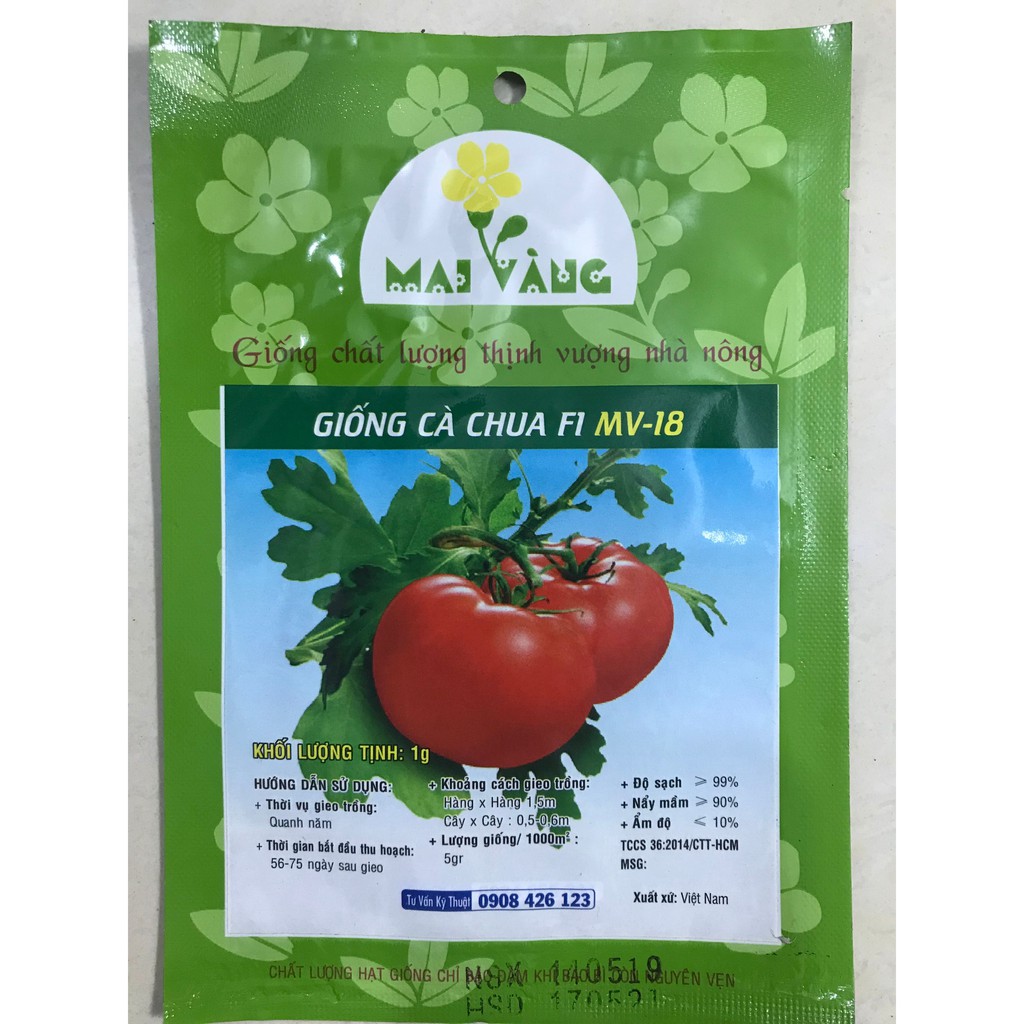 Hạt giống Cà chua 1g