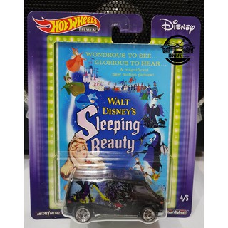 Xe mô hình đồ chơi bánh cao su Hotwheels 1:64 PREMIUM - WALT DISNEY - Super Van