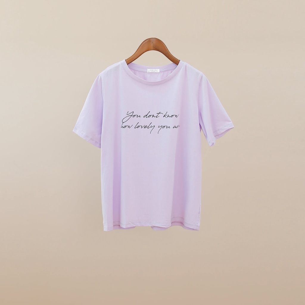 Áo Thun 100% Cotton MOMOCO In Slogan Cá Tính Độc Đáo Chất Liệu Thoáng Mát Freesize  M1608