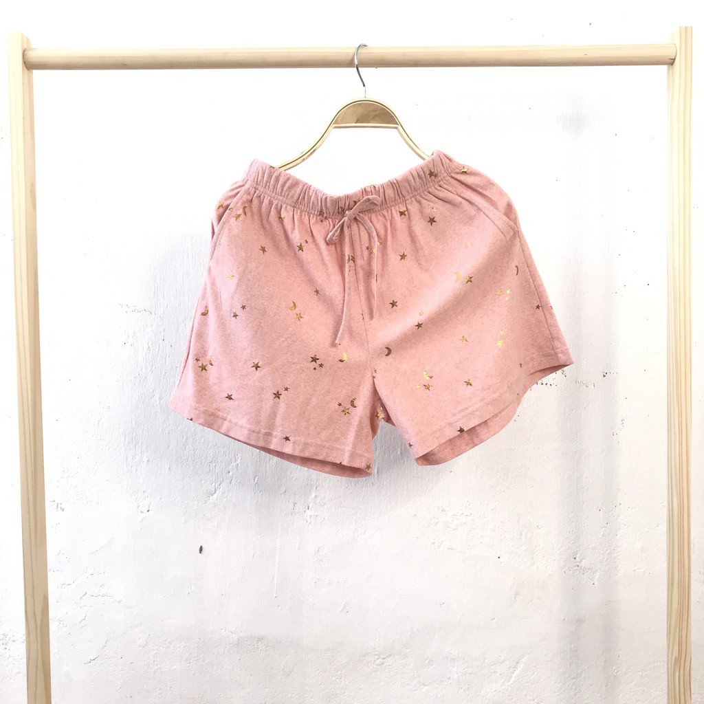 Quần đùi nữ KABI quần short ngắn thun cotton mặc nhà mặc ngủ hoa văn không túi thoáng mát dễ thương | BigBuy360 - bigbuy360.vn