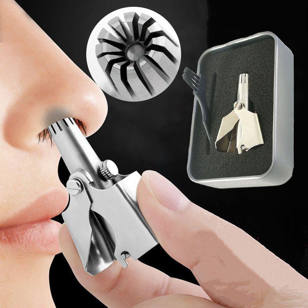 Máy Tỉa Lông Mũi / Lông Tai / Lông Mũi Mini Bằng Thép Không Gỉ Di Động Có Thể Giặt