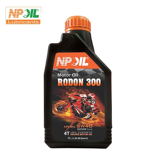 Dầu Nhớt Xe Máy RODON 300 5W30/5W40 API SN + Mua 2 tặng phễu rót nhớt - NPOIL