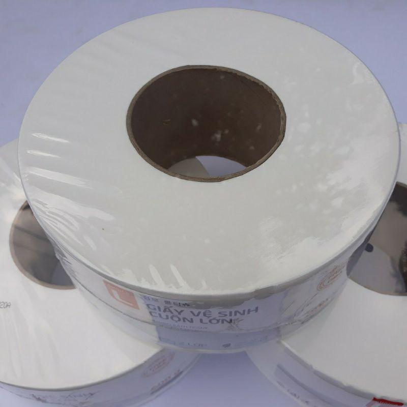 Giấy vệ sinh  cuộn lớn 600g Choice L Hàn Quốc.