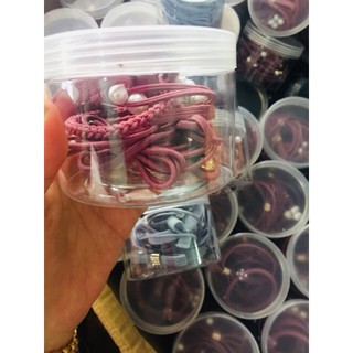 [Giá Hủy Diệt] Hộp dây buộc tóc tròn cute _SuSuShop
