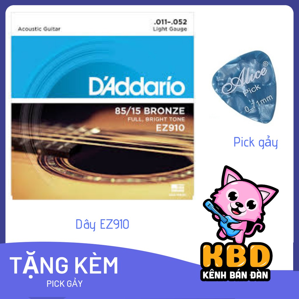 [HOT DEAL] Dây Đàn Guitar Classic Dây Đàn Guitar Acoustic xịn TẶNG KÈM pick gảy