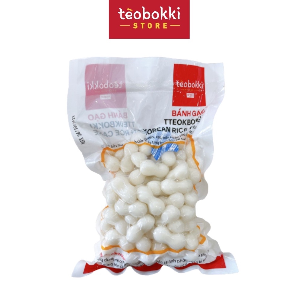 [SHIP HCM] Bánh gạo nơ Tèobokki 500g