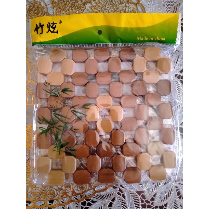 Lót nồi , xoong tre  trúc 2size