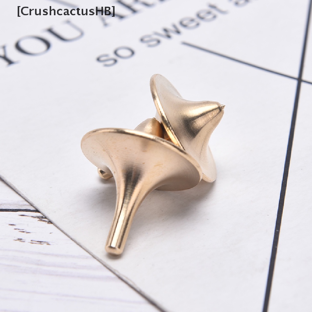 [CrushcactusHB] Brass Spinning Top Toys Decompression Finger Gyroscope Children Adult Toy Hot Sell