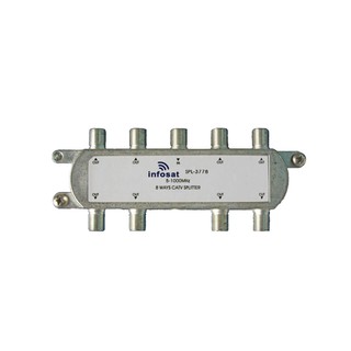 Bộ chia tín hiệu truyền hình cáp 1 vào 8 ra Infosat SPL 3778 Chính hãng Thái Lan, BH 12 tháng