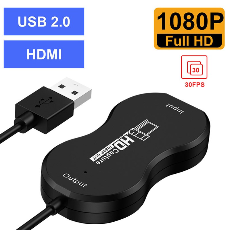 Đầu Thu Hình Ảnh Hd 1080p Hdmi Sang Usb 3.0 Cho Pc Phone Ps4 Xbox Tv