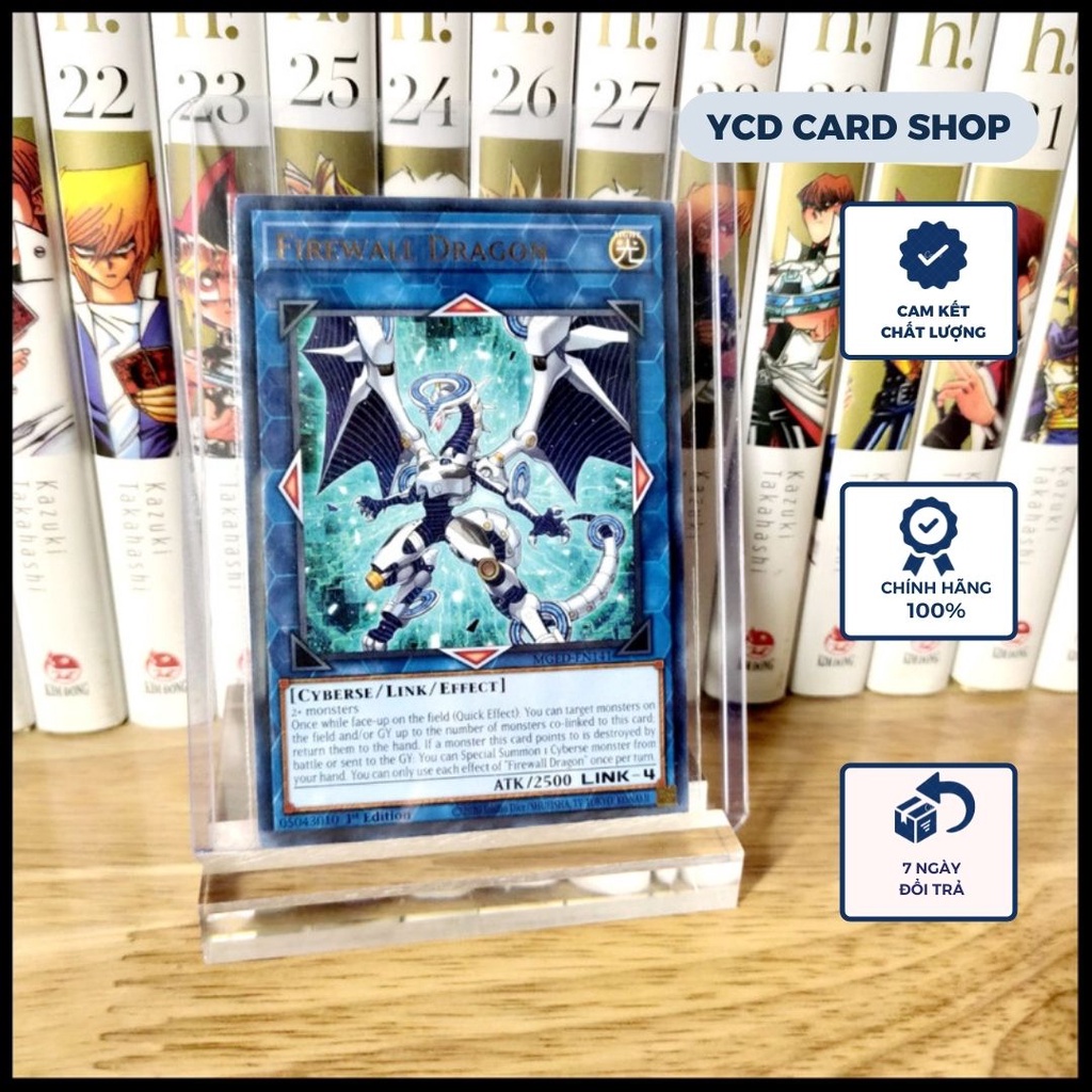 Thẻ bài Yugioh Chính Hãng Firewall Dragon – Rare