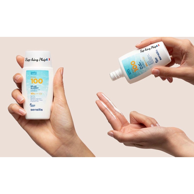 Kem chống nắng Sensilis Fotoprotector Fluid 100 Solar Allergy