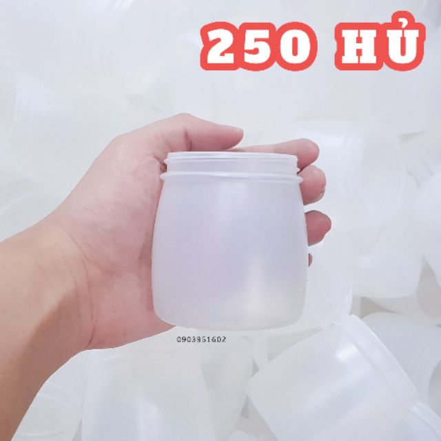 250 Hủ Nhựa 160ml Rỗng đựng Sữa Chua Nếp Cẩm