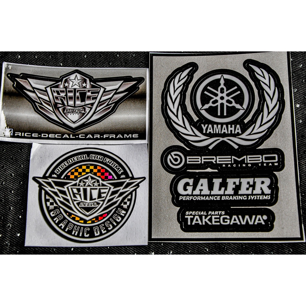 Tem RANGCING Dán Dè Xe máy và Tất Cả Màu sơn