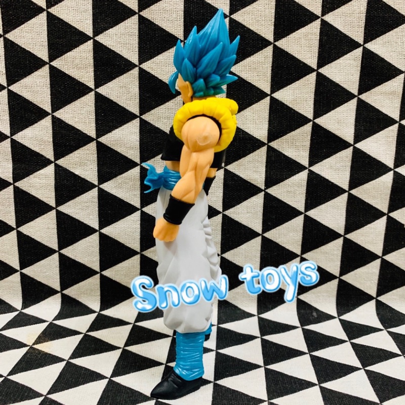 Mô hình Gogeta Dragon Ball Super - Mô hình Gogeta Super Saiyan God Blue - Gogeta tóc xanh - Cao 18cm