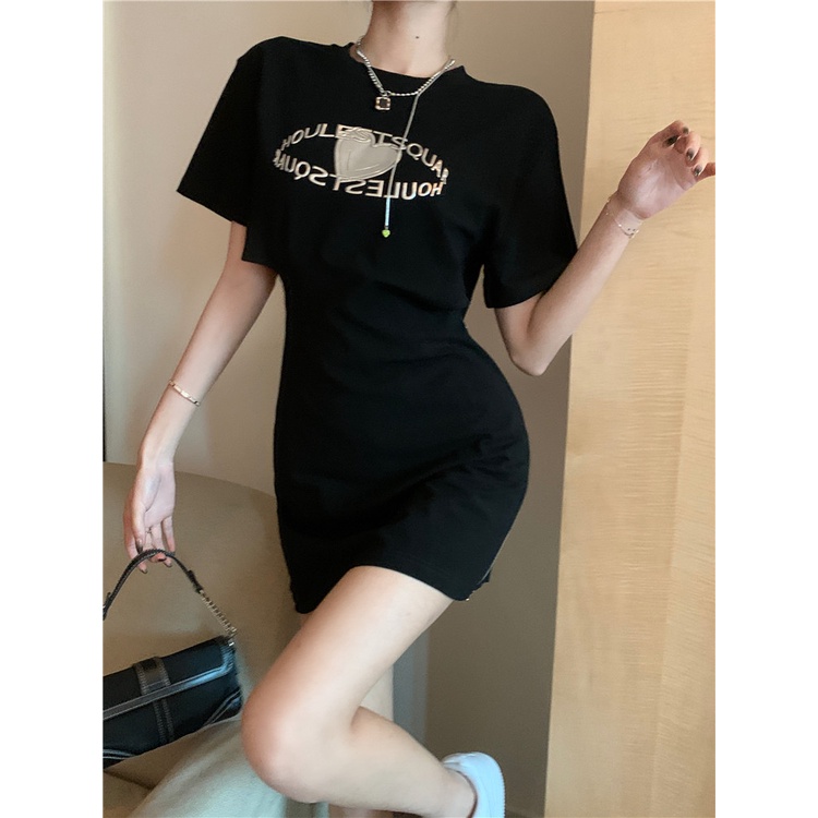 QADCOL  Áo Thun T-Shirt Tay Ngắn In Hình Gia Vị Trái Tim Dành Cho Nữ Thời Trang Mùa Hè Hàng Mới