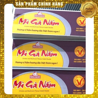 Thùng mì gà nấm 30 gói x 70g