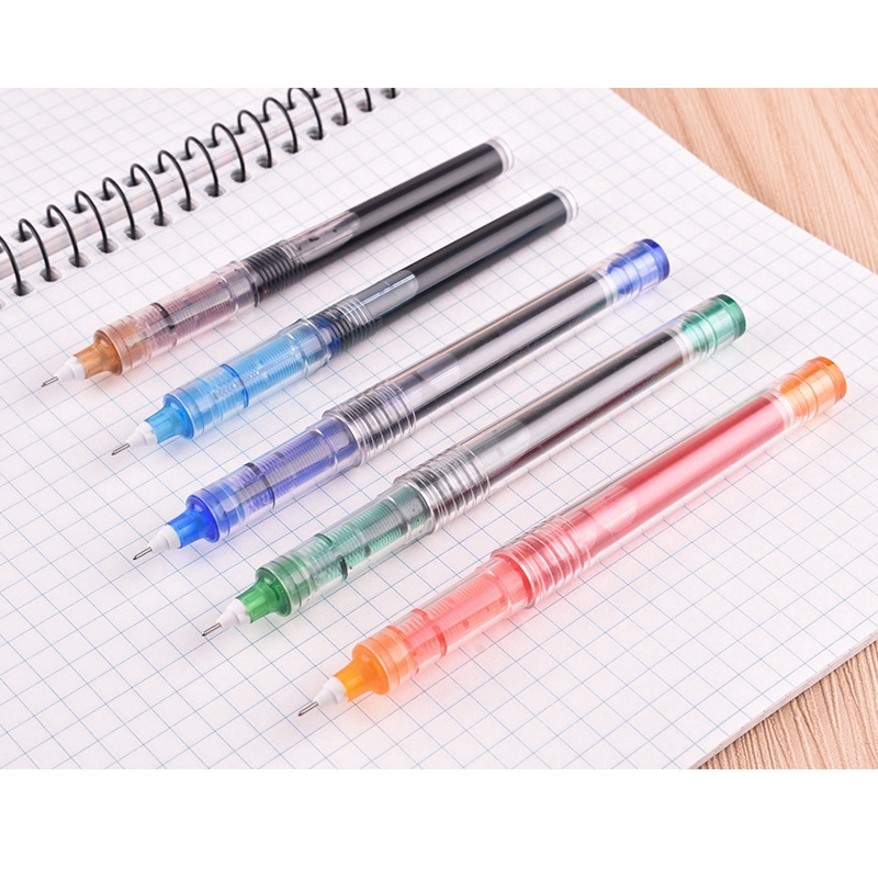 Bút mực gel cỡ lớn ngòi 0.5mm dài 13cm gồm 10 màu