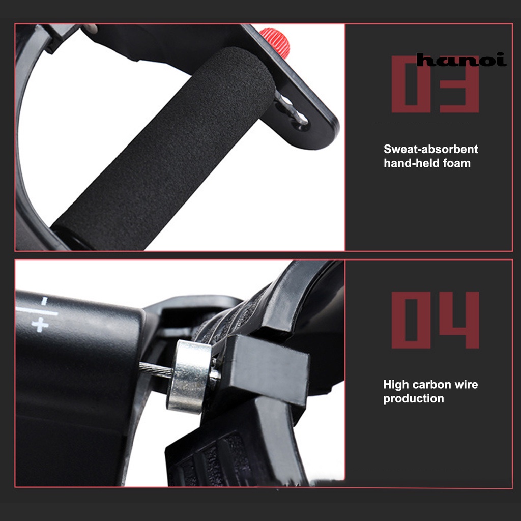 Dụng cụ tập cổ tay 4 mức độ điều chỉnh được bằng kim loại