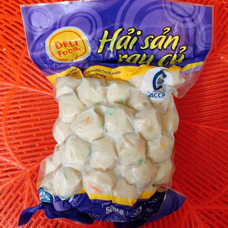 ( NOW - Grap ship) Mix 4 loại Viên chiên/ thả lẩu 200gr- 500gr | BigBuy360 - bigbuy360.vn