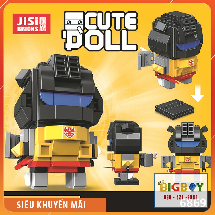 [NEW 2020] Lego brickheadz -lego doll cute- transformer