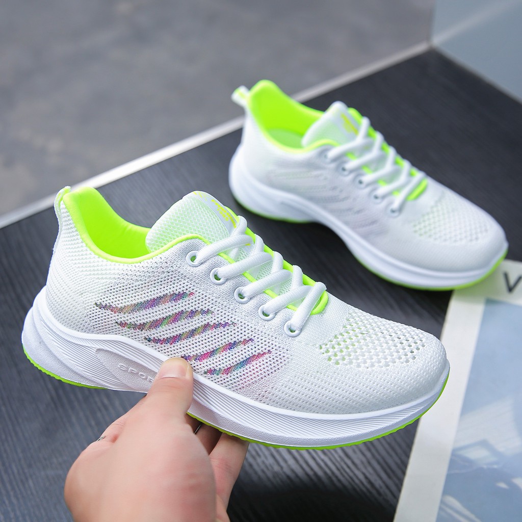 Giày Thể Thao Nữ, Giày Chạy Bộ Phối Lưới Thoáng Khí BLUEWIND 68769 | BigBuy360 - bigbuy360.vn